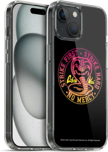 Vista 44 de Head Case Designs Funda de gel suave con licencia oficial de Cobra Kai Eagle Fang Logo Key Art compatible con Apple iPhone 7 Plus/iPhone 8 Plus