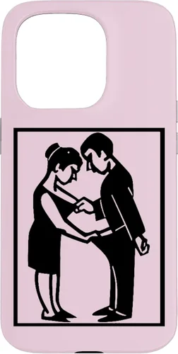 Vista 14 de Camiseta divertida para adultos, imagen de hombre y mujer, funda para iPhone 17