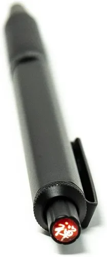 Vista 7 de Zebra Pen G-750 - Bolígrafo retráctil de gel, 2 unidades, tinta negra, punta media de 0.028 pulgadas, barril de latón negro, empuñadura texturizada