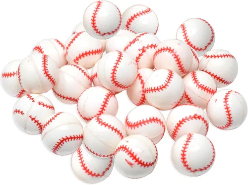 Vista 22 de Kiddie Play 25 Bouncy Balls for Kids Party Favors Bouncy Ball 27mm Superball Small Rubber Balls for Kids