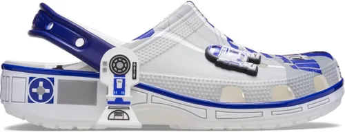Vista 3 de Crocs Zuecos clásicos unisex para adultos, edición Star Wars R2D2