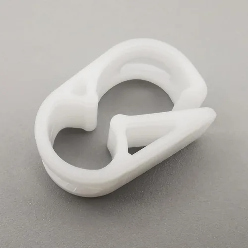 Vista 9 de Abrazadera de tubo de plástico PBT de 284.0 °F resistente al calor, clip de tubo ajustable, abrazadera de manguera de control de flujo industrial