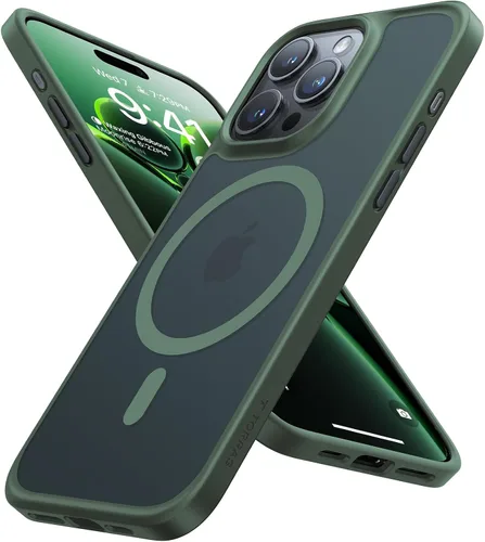 Vista 16 de TORRAS Funda magnética a prueba de golpes para iPhone 12 Pro / iPhone 12, [probada contra caídas de grado militar] [compatible con MagSafe]