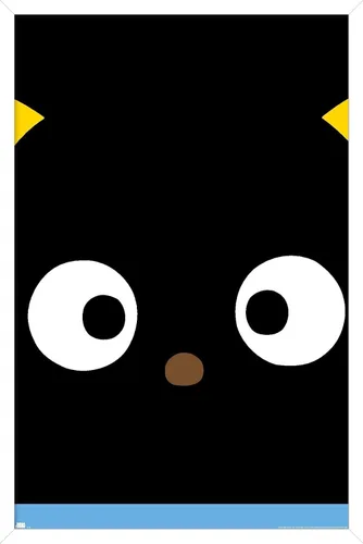 Vista 13 de Trends International Hello Kitty and Friends: 21 Over The Top - Póster de pared Chococat, 22.4 pulgadas de largo x 14.7 W, versión enmarcada