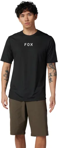 Vista 9 de Fox Racing Men's Ranger Short Sleeve Mountain Bike Jersey Cabeza de zorro negro