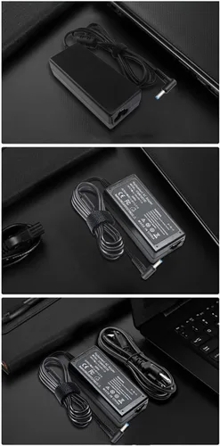 Vista 7 de 45W 740015-002 741727-001 L25296-001 Adaptador de CA para HP Pavilion x360 Envy Spectre Elitebook 840 ProBook Laptop Cable de alimentación