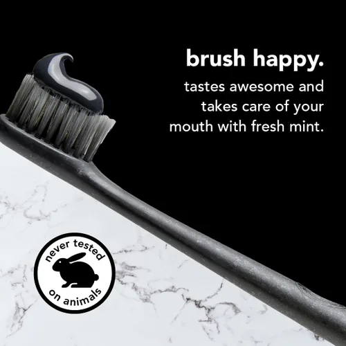 Vista 7 de Hello Pasta de dientes con flúor blanqueadora natural (paquete de 3) y pasta de dientes épicas con carbón activado sin flúor