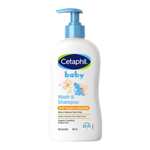 Vista 11 de Cetaphil Champú y gel de baño para bebé con caléndula orgánica, sin lágrimas, hipoalergénico, ideal para uso diario, probado por dermatólogos, 7.8oz
