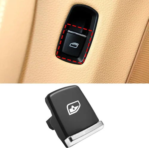 Vista 8 de Jaronx 2 botones de interruptor de ventana lateral del conductor compatibles con Porsche Cayenne 2011-2018, para Panamera 2011-2016, para Macan