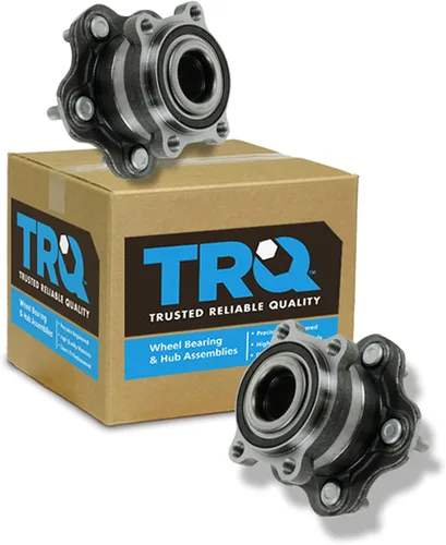 Vista 129 de Conjunto de rodamiento de rueda delantera de 2 piezas y buje TRQ Compatible con Pontiac Solstice 2006-2009 Saturn Sky 2007-2010