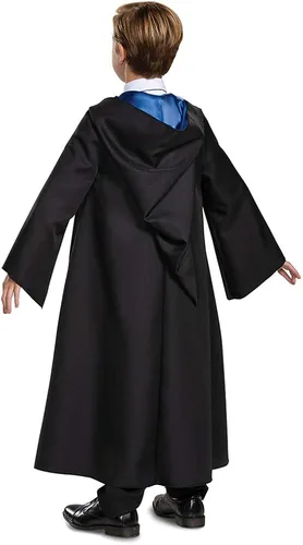 Vista 2 de Harry Potter Robe Official Hogwarts Wizarding World Costume Robes Deluxe Kids Size Dress Up Accessory