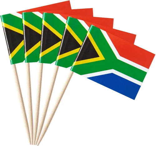 Vista 18 de GentleGirl 100 banderas australianas con palillos de dientes de Australia, pequeñas mini decoraciones australianas para cupcakes