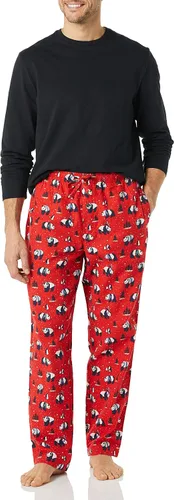Vista 3 de Tienda Essentials Conjunto de pijama de franela para hombre