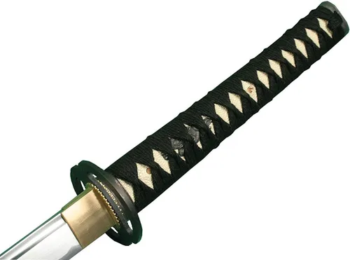 Vista 3 de Ace Martial Arts Supply Espada katana de práctica Iaito de acero al carbono sin afilar