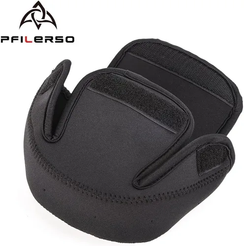 Vista 6 de 3Pcs Fundas para Carrete de Pesca Giratoria Bolsa de Transporte para Carrete de Pesca de Arrastre Estuche Protector Funda para Carrete de Pesca