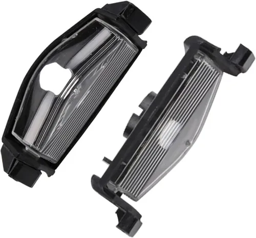 Vista 5 de Par de cubiertas de lámpara de matrícula para Mazda 2 3 M2 M3 2011-2013 BS1E-51-274E BS1E-51-274F Cubierta de carcasa de luz de matrícula para Mazda