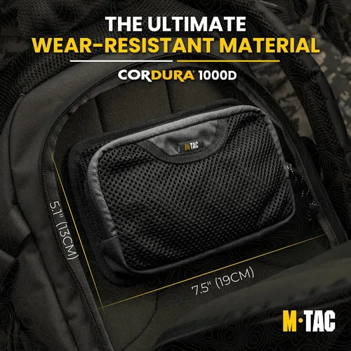 Vista 2 de M-Tac Bolsa táctica Insertar Organizador modular Utilidad Admin Bolsa Gancho Sujetadores - Bolsillo de malla