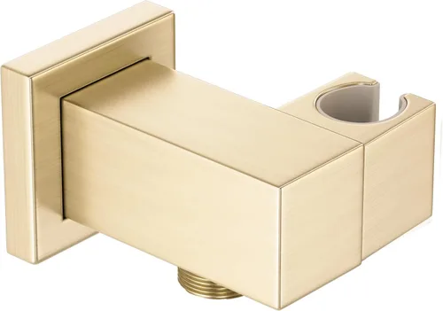 Vista 6 de AYIVG Soporte de pared de latón para baño, ajustable, de mano, con acabado negro