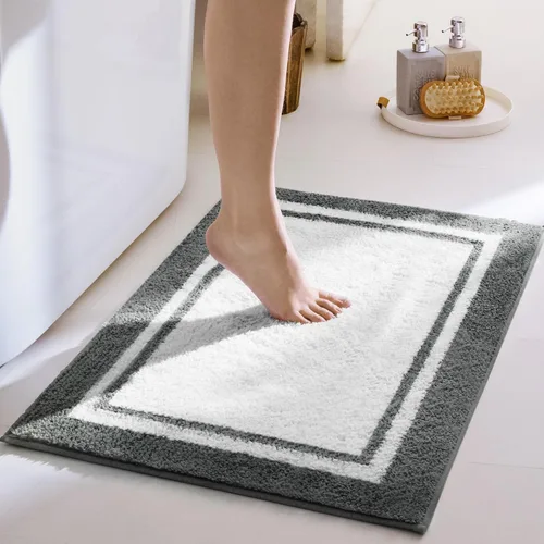 Vista 33 de GRANNY SAYS Alfombra de baño azul bebé de 16 x 24 pulgadas, alfombrilla