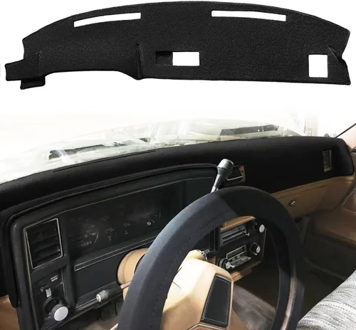Vista 9 de Funda para salpicadero de ajuste personalizado para Chevy Chevrolet Monte Carlo, El Camino, Malibu/GMC Caballero, protector de alfombrilla para Beige