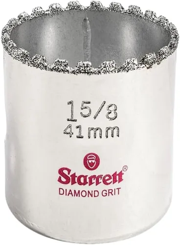 Vista 66 de Starrett KD0100-N - Holesaw de grano de diamante de 1 pulgada