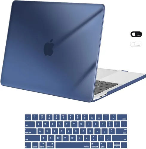 Vista 20 de MOSISO - Carcasa rígida de plástico, compatible con MacBook Pro de 13 pulgadas y cubierta para teclado y cámara web