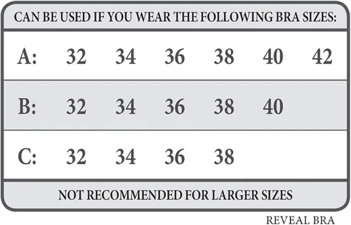 Vista 5 de Reveal Adhesive Bra 5-Pack