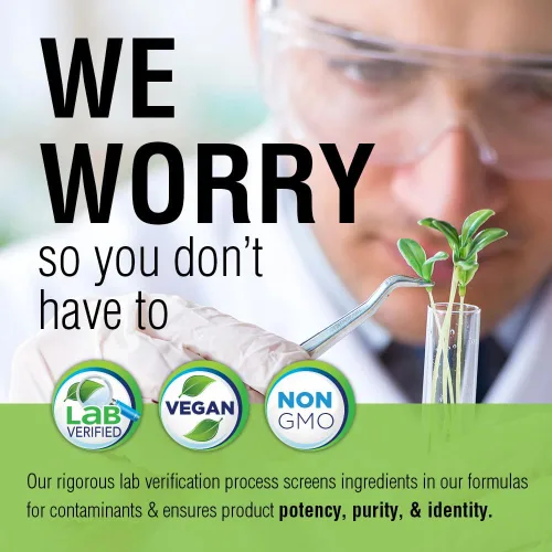 Vista 5 de SOLARAY Suplemento de raíz de equinácea y raíz de sello de oro, 500 mg por porción, sin OMG, vegano y verificado en laboratorio, 100 cápsulas