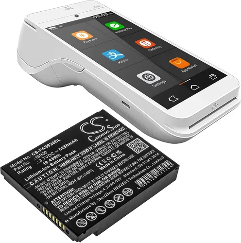 Vista 6 de Reemplazo de batería para Pax A920 IS900