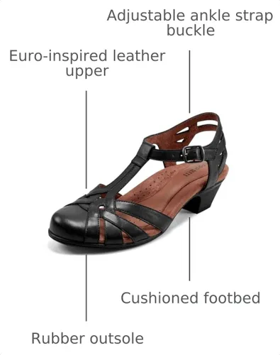 Vista 5 de Cobb Hill Aubrey para mujer Sandalias de vestir Negro
