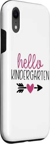 Vista 3 de Hello Kindergarten Parent Or Teacher Saying New School Year Case for iPhone XR