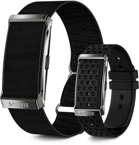 Vista 9 de Pulsera inteligente para mujeres y hombres, rastreador de actividad de salud, monitor de sueño 24 horas, frecuencia cardíaca continua durante todo