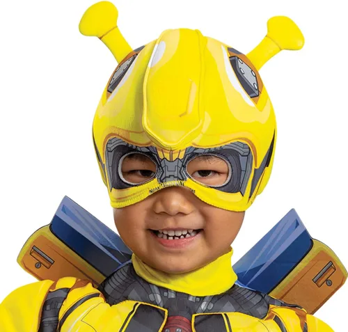Vista 3 de Disguise Transformers Rise of the Beasts - Disfraz de abejorro para niño