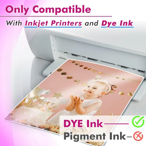 Vista 4 de Papel fotográfico brillante para inyección de tinta Koala 4X6 pulgadas 48lb 100 hojas Papel fotográfico brillante profesional compatible