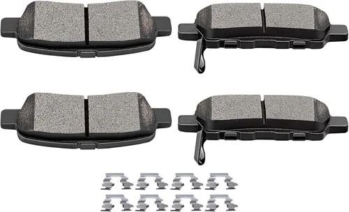 Vista 17 de SCITOO - Juego de 4 pastillas de freno de cerámica, juego de 4 pastillas de freno delanteras para Jeep para Cherokee, Comanche, Grand para Cherokee