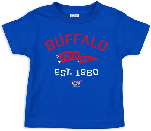 Vista 9 de Ropa de bebé con banderín retro para fanáticos del fútbol americano profesional (NB-7T)