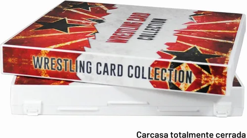Vista 6 de UniKeep WWE WrestleMania - Carpeta de almacenamiento de tarjetas coleccionables con temática de WWE - Viene con 20 páginas de tarjetas