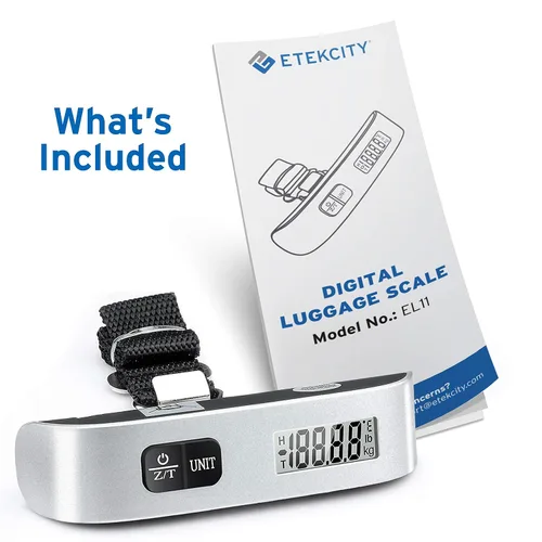 Vista 9 de Etekcity - Báscula digital de mano para equipaje