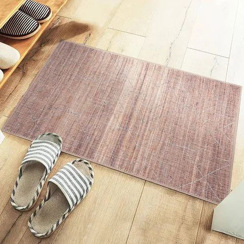 Vista 36 de GLN Rugs Bohemian - Troy - Alfombra de felpilla lavable a máquina, bohemio, lavable, antideslizante, alfombra de área de felpilla de pelo bajo
