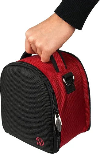 Vista 7 de Transporte para Nikon CoolPix W150, B600, A1000, Z50, D780, Z7, Z6, D3500, W300, Rojo
