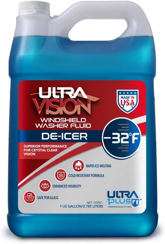 Vista 8 de UltraVision - Descongelador líquido para limpiaparabrisas -32F (2 galones de EE. UU. (8 QT))
