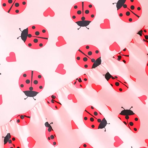 Vista 6 de Vestido de unicornio para niñas de 1 a 8 años