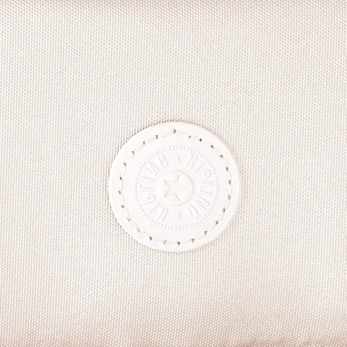 Vista 3 de Kipling Cartera Money Love para mujer, Plateado, 2.5x9.5x12.5 cm