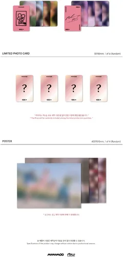 Vista 4 de MAMAMOO MIC ON 12th Mini álbum Versión PRINCIPAL CD+96p Folleto+Letra Tarjeta de acordeón+1p 4 Foto+1ea Pegatina+2p PhotoCard+Seguimiento Sellado