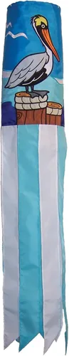 Vista 11 de In the Breeze Cangrejo Windsock, 40 pulgadas