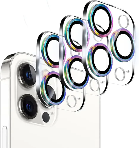 Vista 8 de Dengduoduo Paquete de 3 protectores de lente de cámara para iPhone 11 Pro de 5.8 pulgadas y iPhone 11 Pro Max de 6.5 pulgadas, vidrio templado