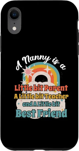 Vista 8 de iPhone 14 Funny Childcare Nanny and Day care Provider Babysitter Case