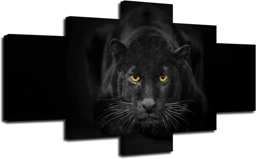 Vista 6 de Arte de pared inspirador de león en blanco y negro para decoración de pared, impresión en lienzo, citas motivacionales, pósters, pintura enmarcada