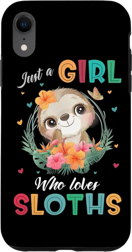 Vista 25 de Just a Girl Who Loves Sloths Case for iPhone 17