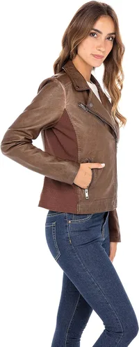 Vista 4 de Sebby Colección Chaquetas de piel sintética para mujer